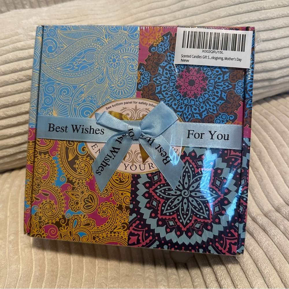 NWT Scented Candles Gift Set- Brand New/Sealed Box